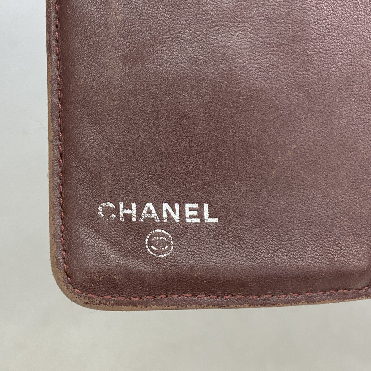 【6fa1234】シャネル 長財布 マトラッセ ラムスキン ブラック シルバー金具【中古】レディース
