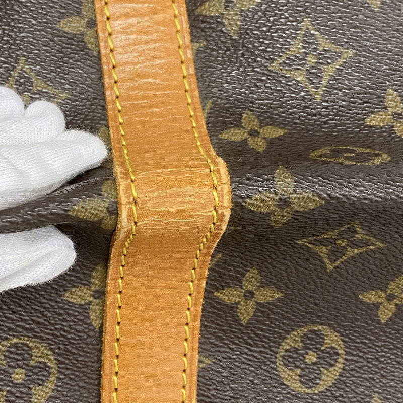 【6fa1235】ルイヴィトン ボストンバッグ モノグラム サックスプール55 M41622 ブラウン【中古】メンズ レディース ユニセックス
