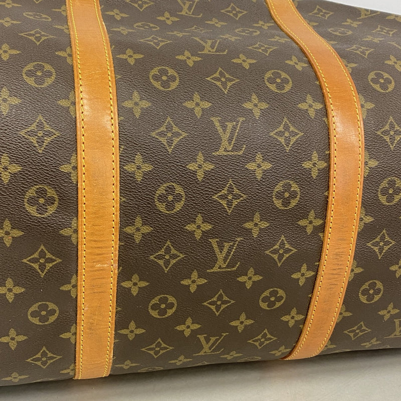 【6fa1235】ルイヴィトン ボストンバッグ モノグラム サックスプール55 M41622 ブラウン【中古】メンズ レディース ユニセックス