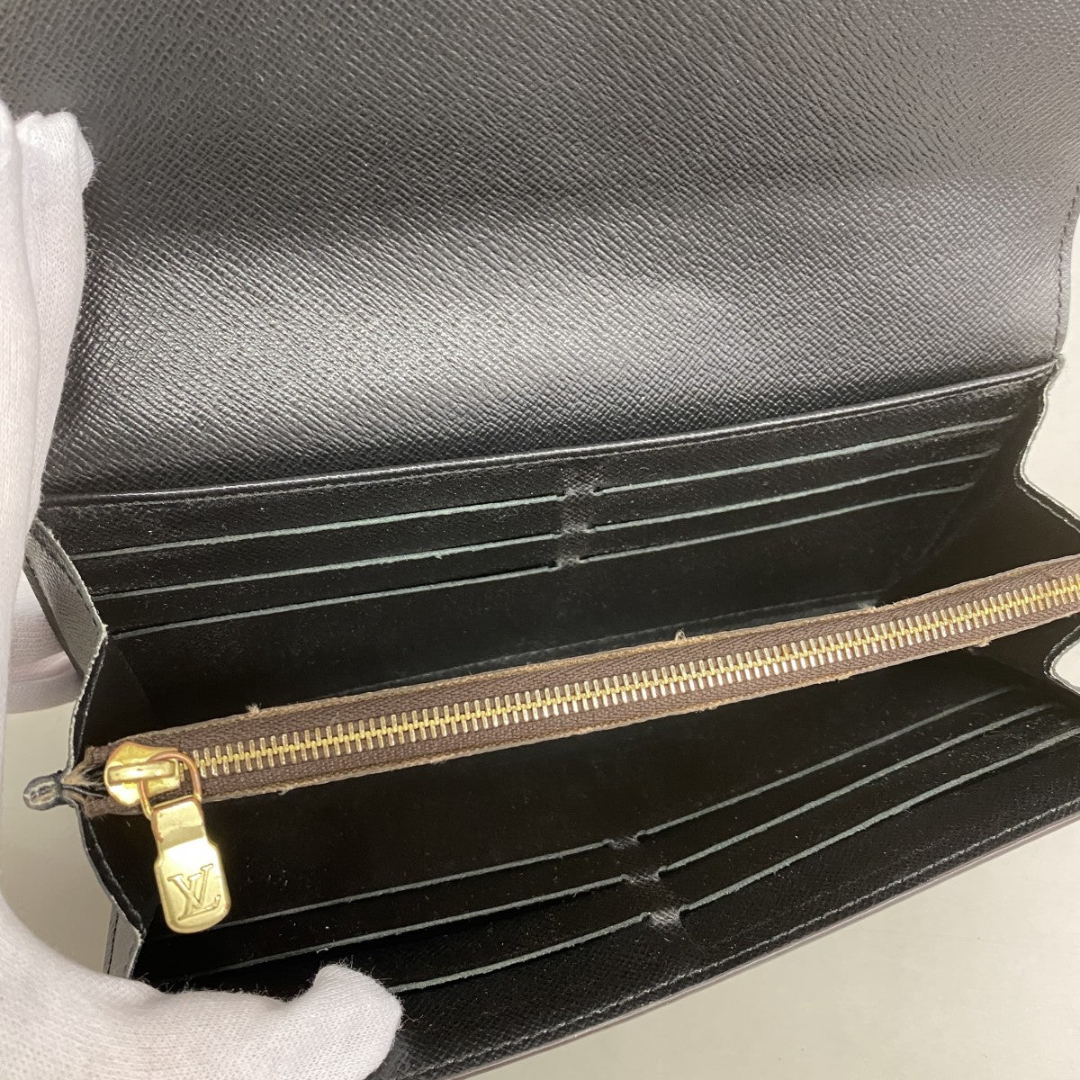【6fa1239】ルイヴィトン 長財布 モノグラム・リバース ポルトフォイユサラ M80726 ブラウン【中古】レディース