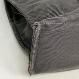 【6fa1241】エルメス トートバッグ エールラインMM キャンバス グレー シルバー金具【中古】メンズ レディース ユニセックス