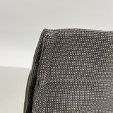 【6fa1241】エルメス トートバッグ エールラインMM キャンバス グレー シルバー金具【中古】メンズ レディース ユニセックス