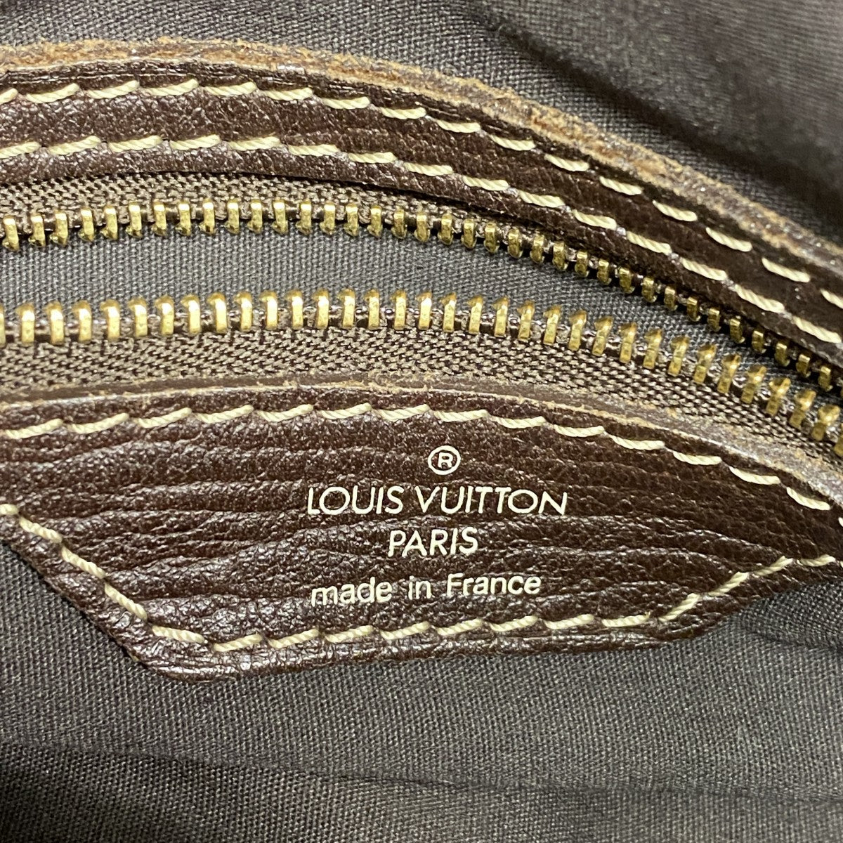 【6fa1243】ルイヴィトン ボストンバッグ モノグラム・ミニラン キーポル45 M40019 エベヌ 2wayバッグ【中古】レディース