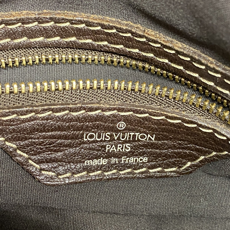 【6fa1243】ルイヴィトン ボストンバッグ モノグラム・ミニラン キーポル45 M40019 エベヌ 2wayバッグ【中古】レディース