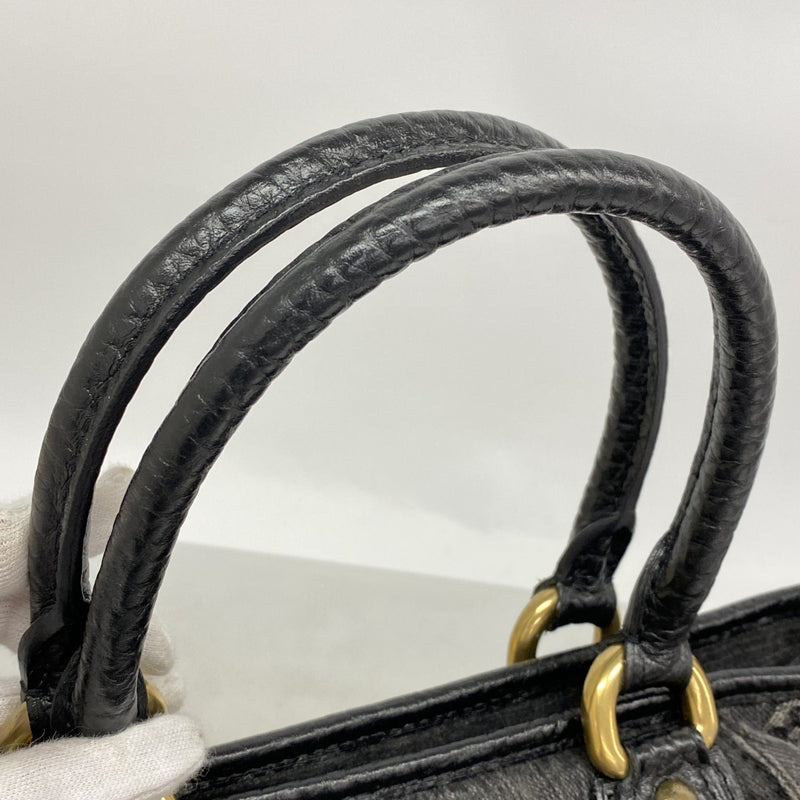 【6fa1245】ルイヴィトン ハンドバッグ モノグラム・デニム ネオカヴィMM M95351 ノワール 2wayバッグ【中古】レディース