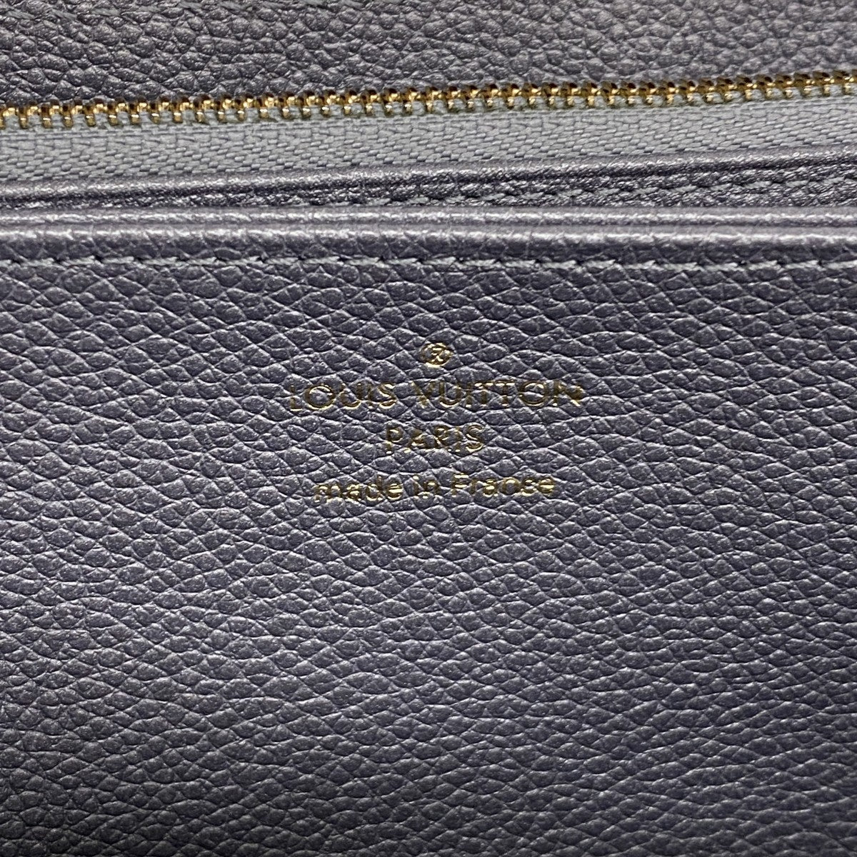 【6fa1247】ルイヴィトン 長財布 モノグラム・アンプラント スタッズ ジッピーウォレット M62209 グリシルバー【中古】レディース