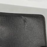 【6fa1251】シャネル 手帳カバー レザー ブラック ゴールド金具【中古】レディース