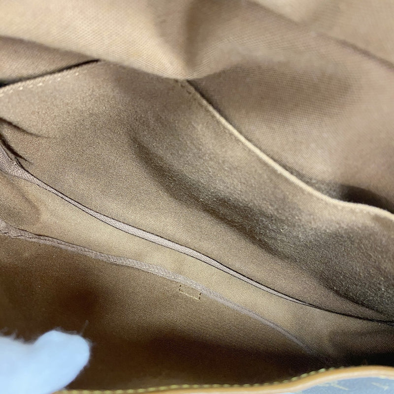 【6fa1255】ルイヴィトン ショルダーバッグ モノグラム ソミュール30 M42256 ブラウン【中古】レディース