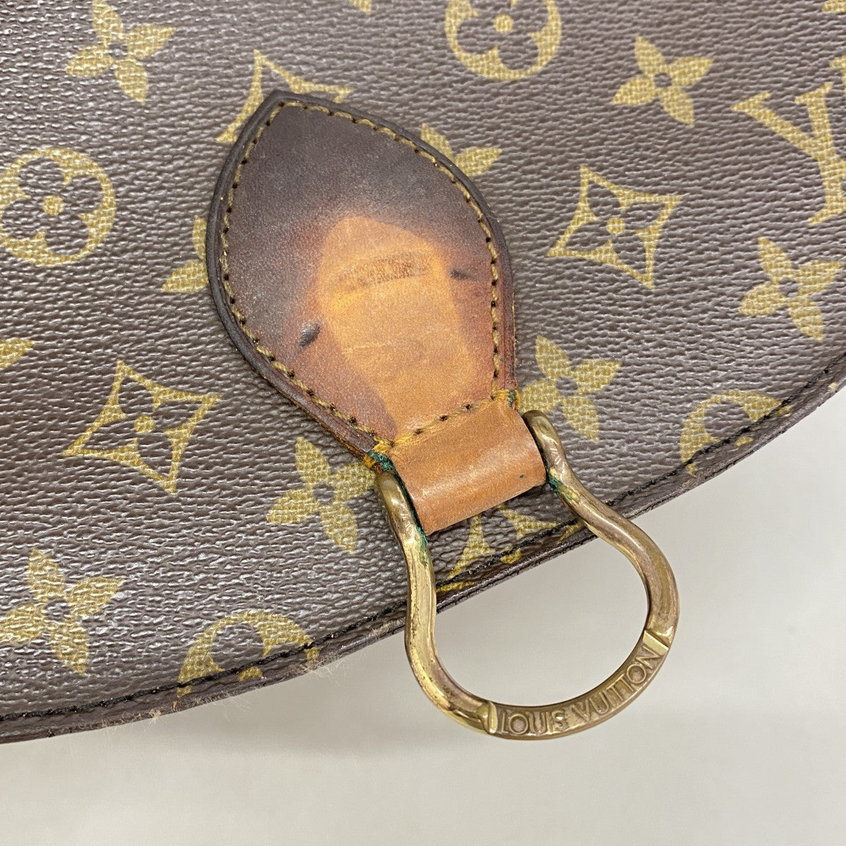 【6fa1256】ルイヴィトン ショルダーバッグ モノグラム サンクルーGM M51242 ブラウン【中古】レディース