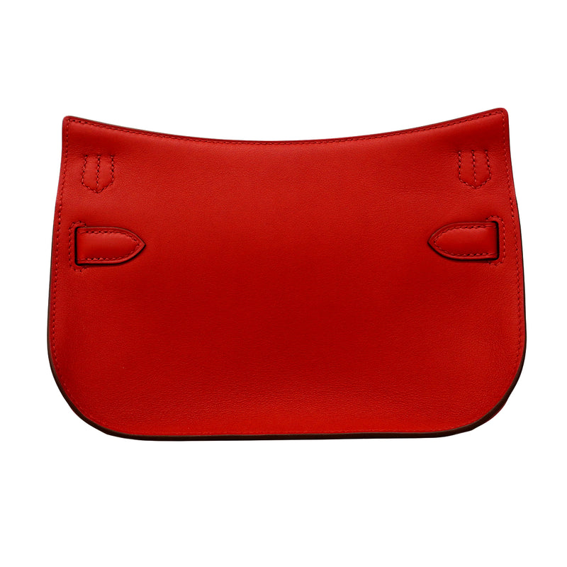 【6fa1273】エルメス ショルダーバッグ ジプシエールミニ スイフト ルージュピマン シルバー金具 B刻印【中古】レディース