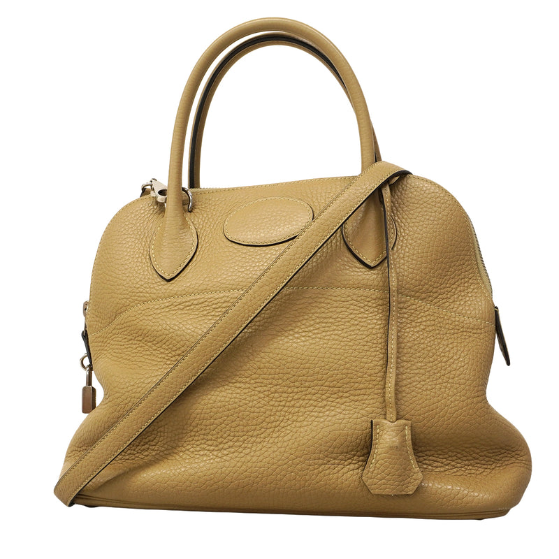 【6fa1275】エルメス ハンドバッグ ボリード31 トリヨンクレマンス トレンチ シルバー金具 X刻印 2wayバッグ【中古】レディース