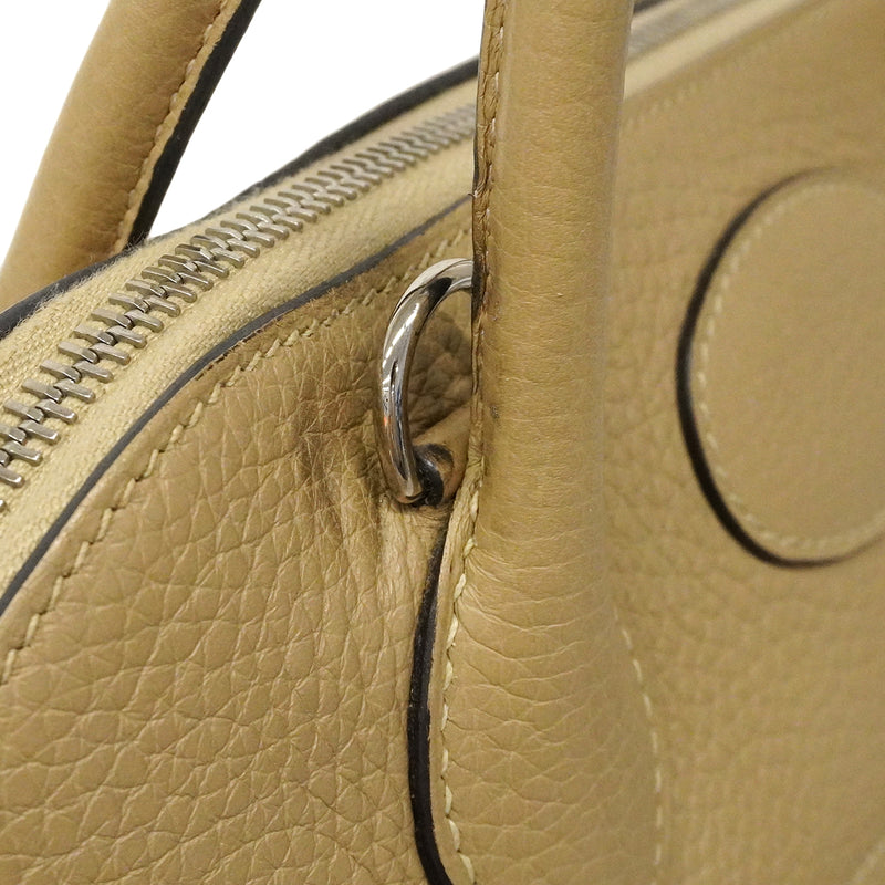 【6fa1275】エルメス ハンドバッグ ボリード31 トリヨンクレマンス トレンチ シルバー金具 X刻印 2wayバッグ【中古】レディース