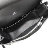 【6fa1276】エルメス ショルダーバッグ ジプシエール28 トリヨンクレマンス ブラック シルバー金具 Z刻印【中古】レディース