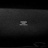 【6fa1276】エルメス ショルダーバッグ ジプシエール28 トリヨンクレマンス ブラック シルバー金具 Z刻印【中古】レディース
