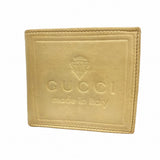 【6fa1277】グッチ 財布 190435 レザー ベージュ【中古】メンズ