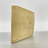 【6fa1277】グッチ 財布 190435 レザー ベージュ【中古】メンズ