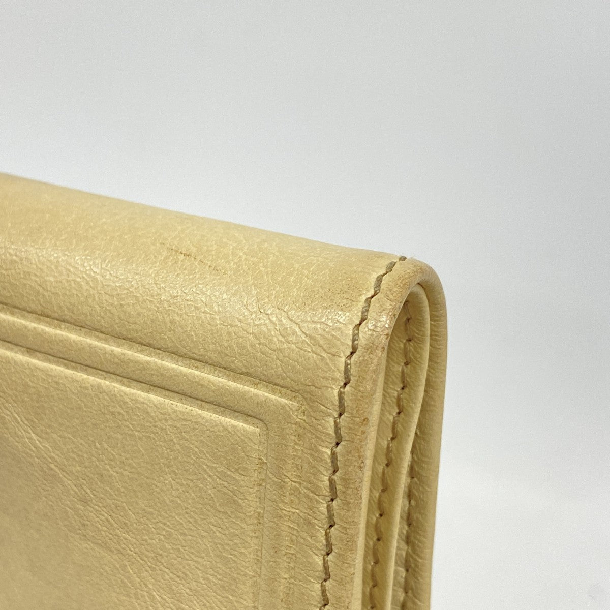 【6fa1277】グッチ 財布 190435 レザー ベージュ【中古】メンズ