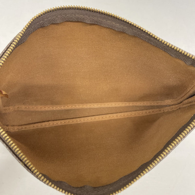 【6fa1284】ルイヴィトン ポーチ モノグラム ポシェットアクセソワール M51980 ブラウン【中古】レディース