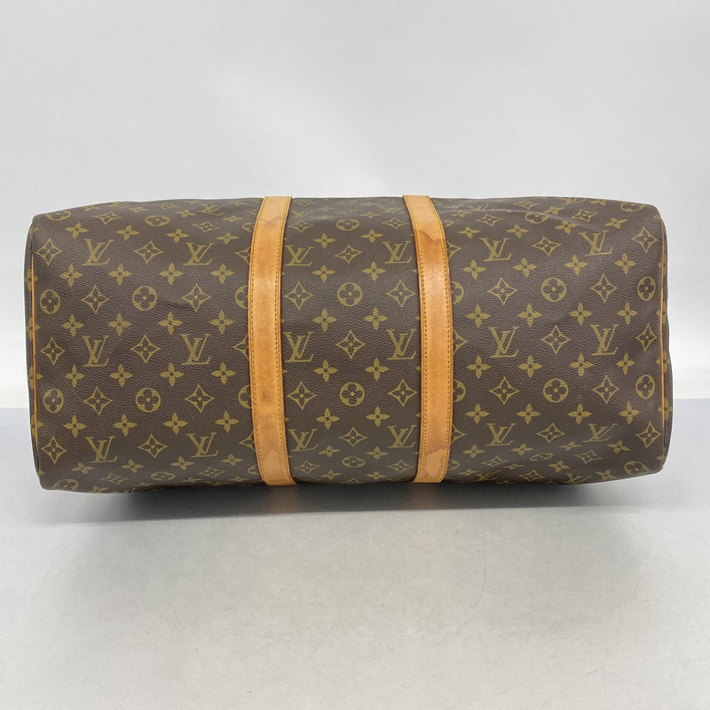【6fa1288】ルイヴィトン ボストンバッグ モノグラム キーポル50 M41426 ブラウン【中古】メンズ レディース ユニセックス