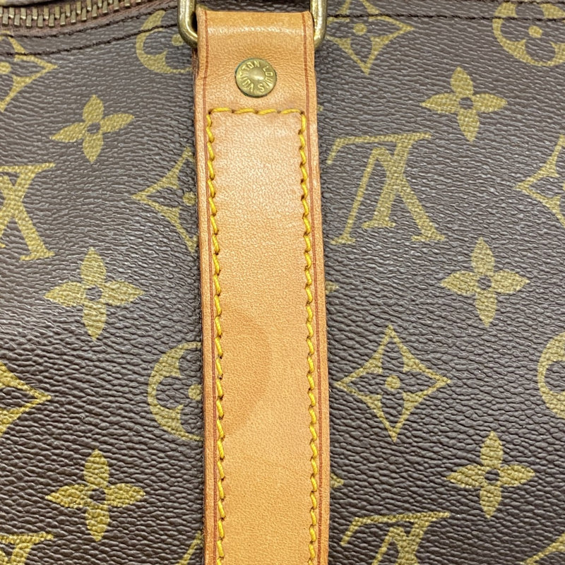 【6fa1288】ルイヴィトン ボストンバッグ モノグラム キーポル50 M41426 ブラウン【中古】メンズ レディース ユニセックス
