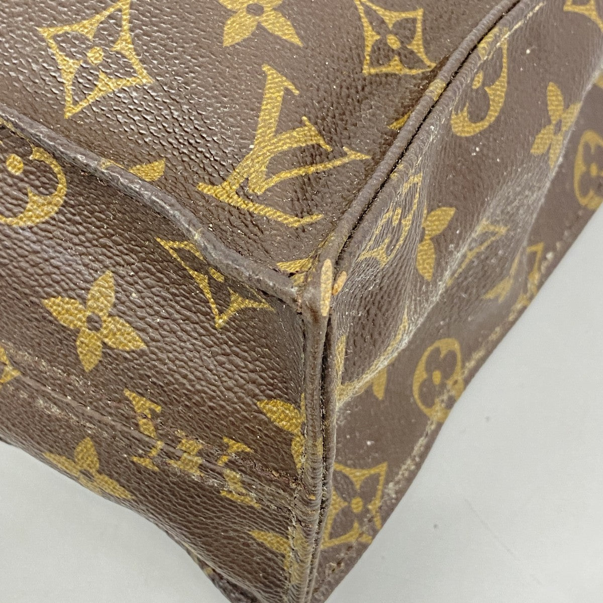 【6fa1289】ルイヴィトン トートバッグ モノグラム サックプラ M51140 ブラウン【中古】レディース