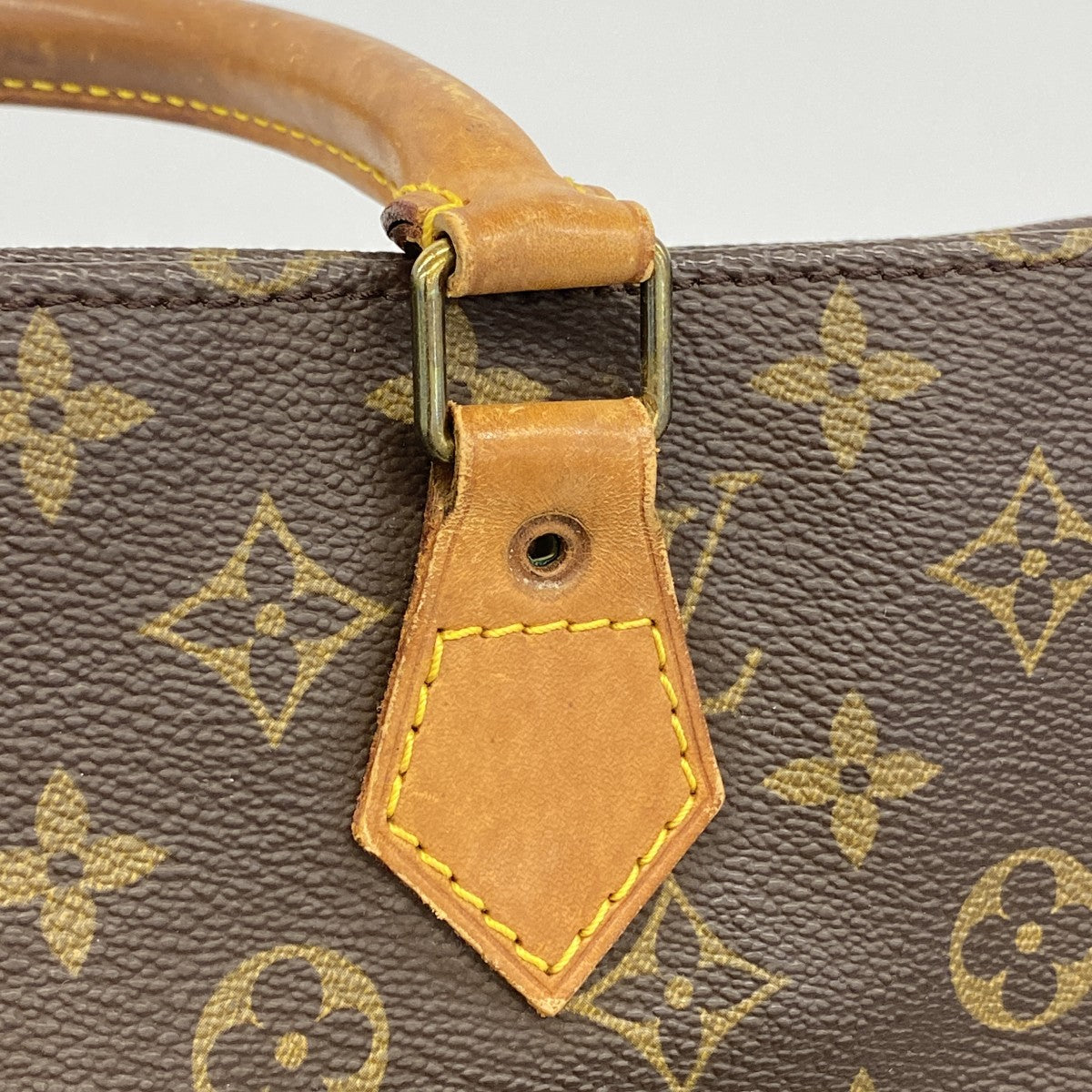 【6fa1289】ルイヴィトン トートバッグ モノグラム サックプラ M51140 ブラウン【中古】レディース