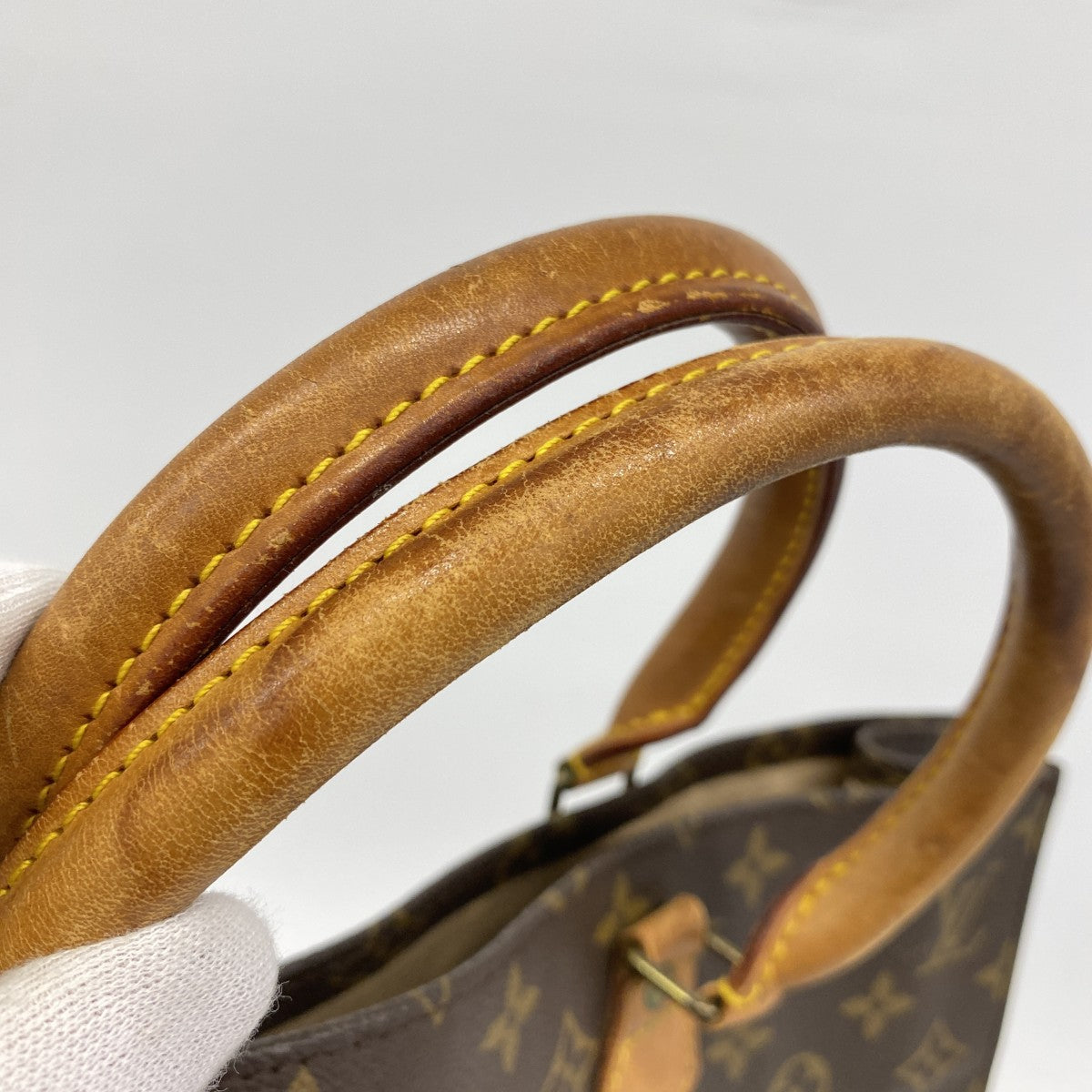 【6fa1289】ルイヴィトン トートバッグ モノグラム サックプラ M51140 ブラウン【中古】レディース