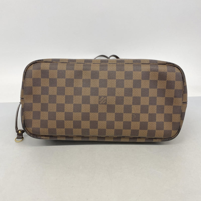 【6fa1290】ルイヴィトン トートバッグ ダミエ ネヴァーフルMM N51105 エベヌ【中古】レディース