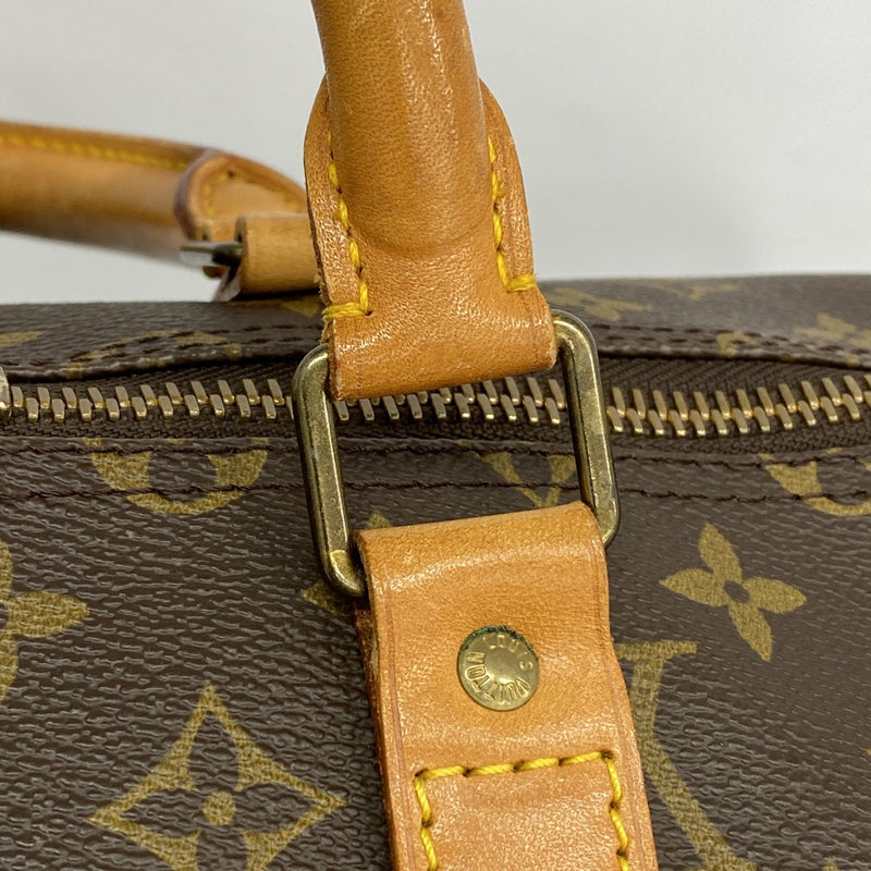 【6fa1298】ルイヴィトン ボストンバッグ モノグラム キーポル55 M41424 ブラウン【中古】メンズ レディース ユニセックス