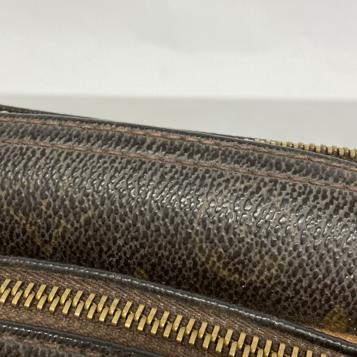 【6fa1300】ルイヴィトン ショルダーバッグ モノグラム リポーターPM M45254 ブラウン【中古】レディース