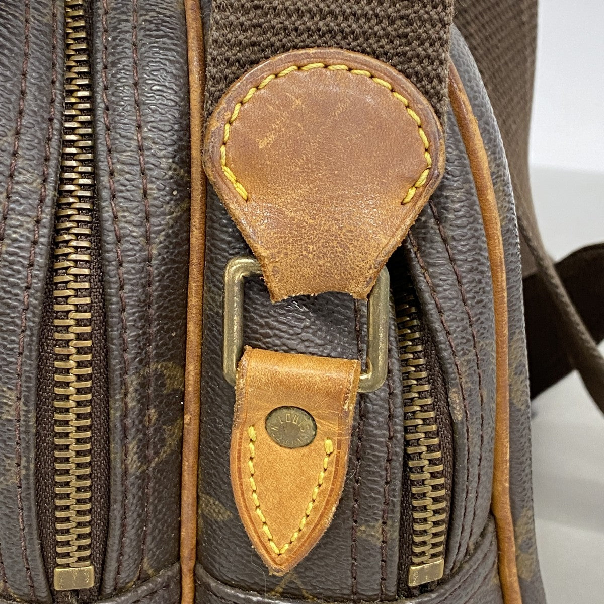 【6fa1300】ルイヴィトン ショルダーバッグ モノグラム リポーターPM M45254 ブラウン【中古】レディース