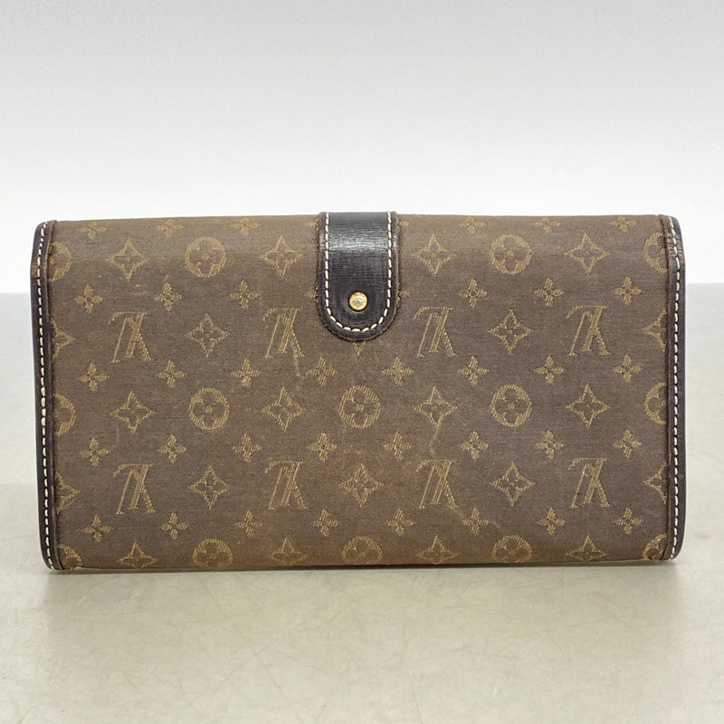 【6fa1302】ルイヴィトン 長財布 モノグラム・イディール ポルトフォイユサラ M63006 フザン【中古】レディース