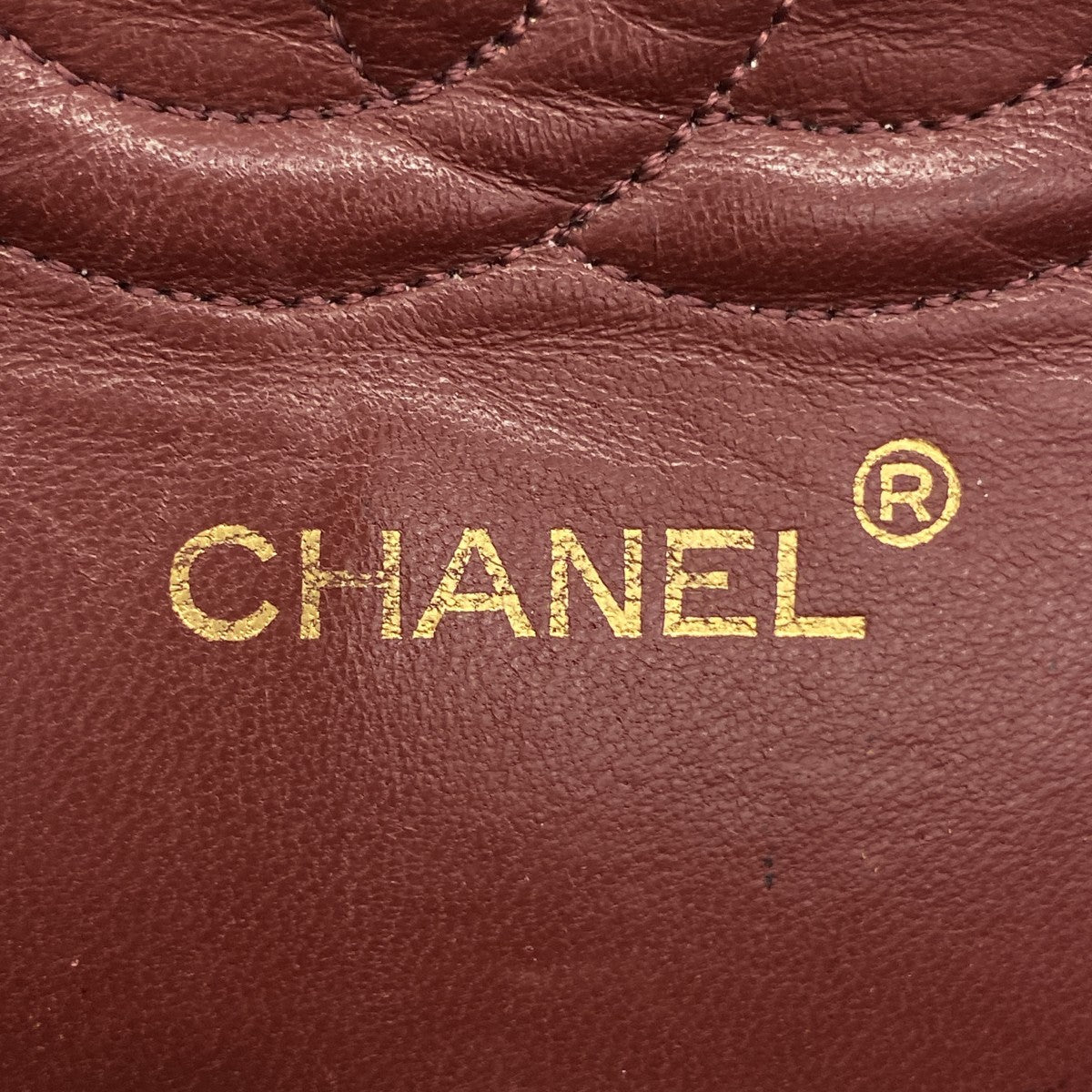 【6fa1307】シャネル ショルダーバッグ マトラッセ Wフラップ Wチェーン ラムスキン ブラック ゴールド金具【中古】レディース
