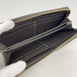 【6fa1308】グッチ 長財布 GGキャンバス 268917 キャンバス ブラウン ゴールド金具【中古】レディース