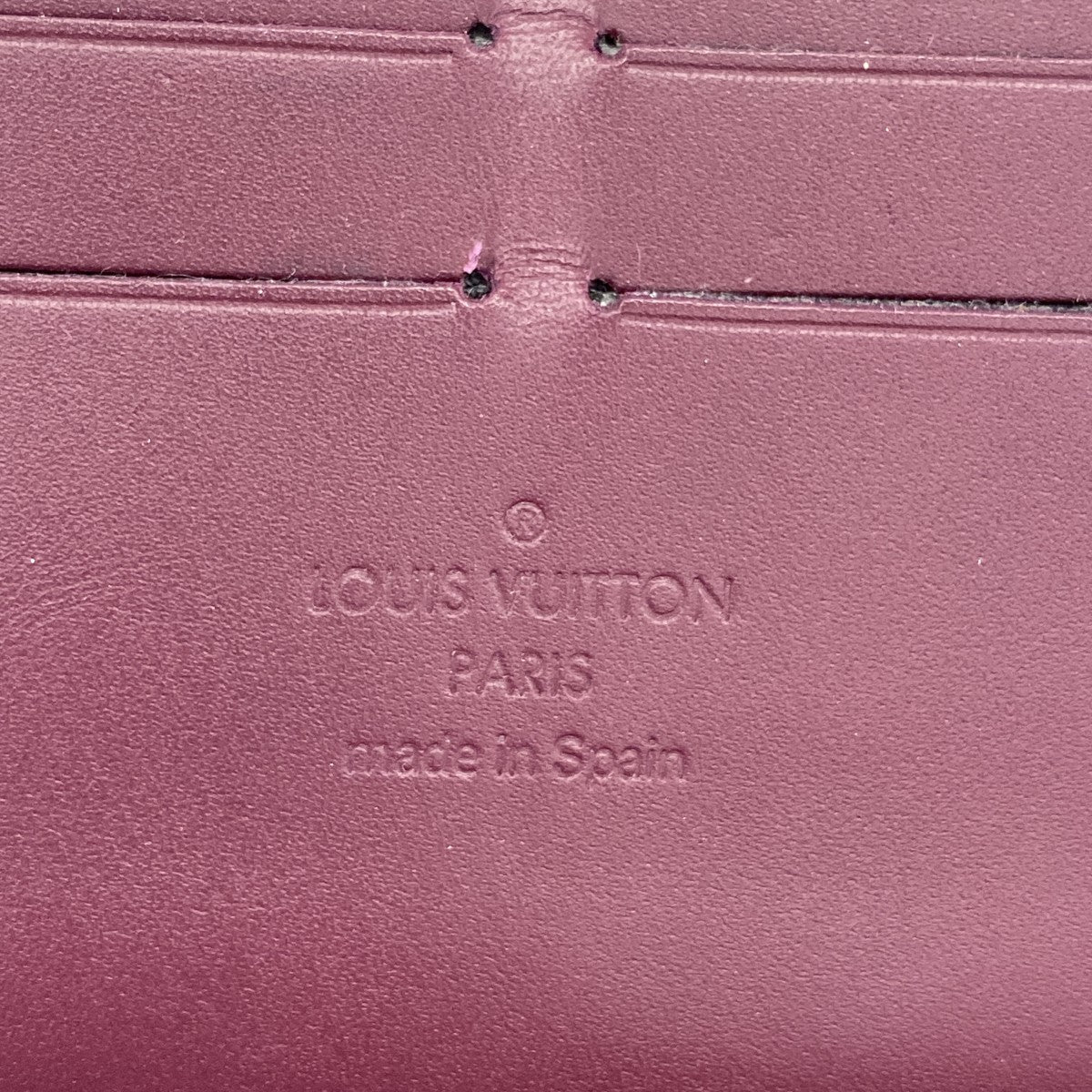 【6fa1313】ルイヴィトン 長財布 ヴェルニ ジッピー オーガナイザー M93609 ヴィオレット【中古】レディース