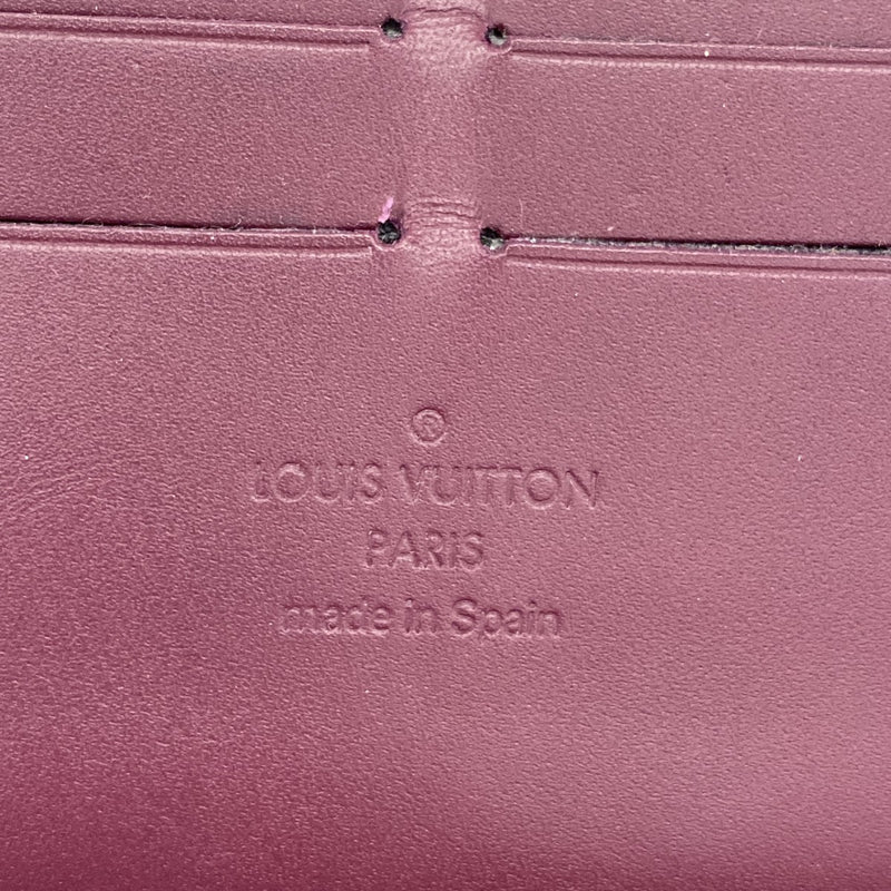 【6fa1313】ルイヴィトン 長財布 ヴェルニ ジッピー オーガナイザー M93609 ヴィオレット【中古】レディース