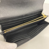 【6fa1314】ルイヴィトン 長財布 モノグラム・アンプラント バイカラー ポルトフォイユサラ M80496 ブラック ベージュ【中古】レディース