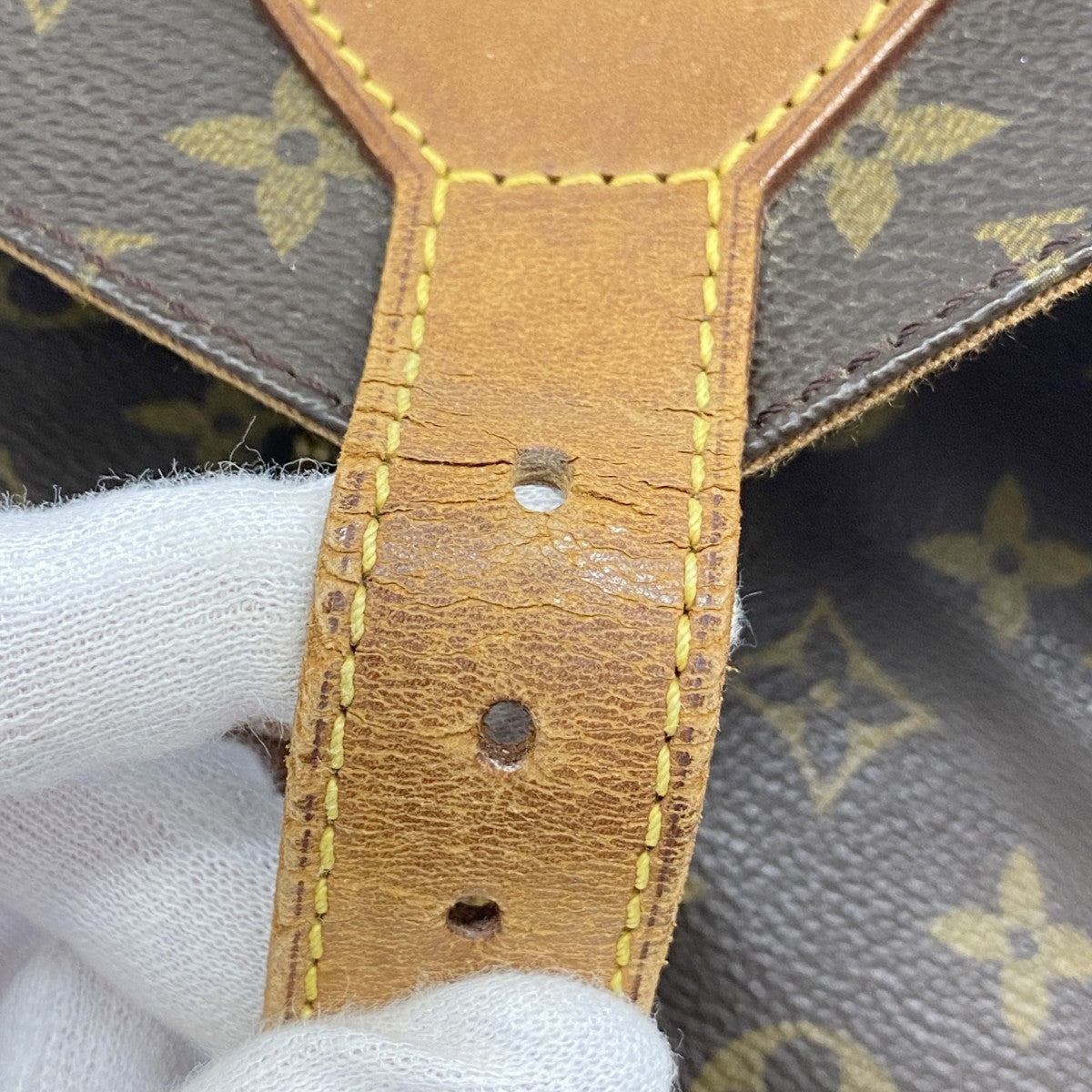 【6fa1315】ルイヴィトン リュック・デイパック モノグラム モンスリGM M51135 ブラウン【中古】レディース