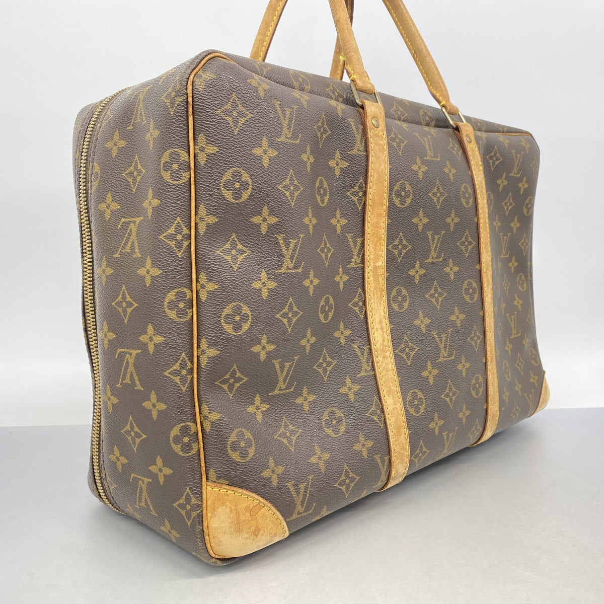 【6fa1317】ルイヴィトン ボストンバッグ モノグラム シリウス45 M41408 ブラウン【中古】メンズ レディース ユニセックス