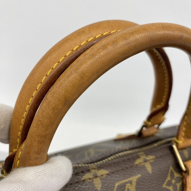 【6fa1319-h】ルイヴィトン ハンドバッグ モノグラム スピーディ40 M41106 ブラウン【中古】レディース