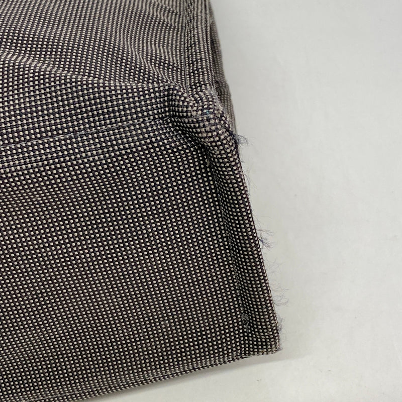 【6fa1321】エルメス トートバッグ エールラインMM キャンバス グレー シルバー金具【中古】レディース