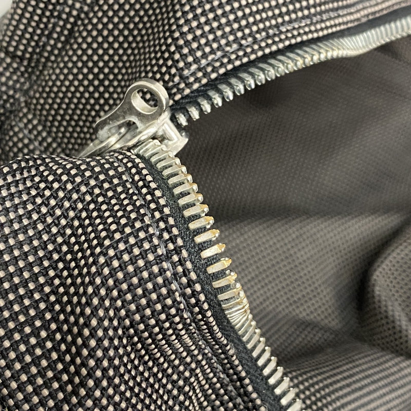 【6fa1321】エルメス トートバッグ エールラインMM キャンバス グレー シルバー金具【中古】レディース