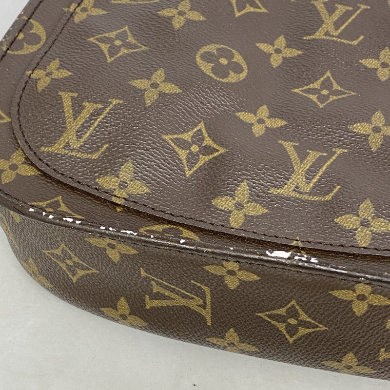【6fa1325】ルイヴィトン ショルダーバッグ モノグラム サンクルーGM M51242 ブラウン【中古】レディース