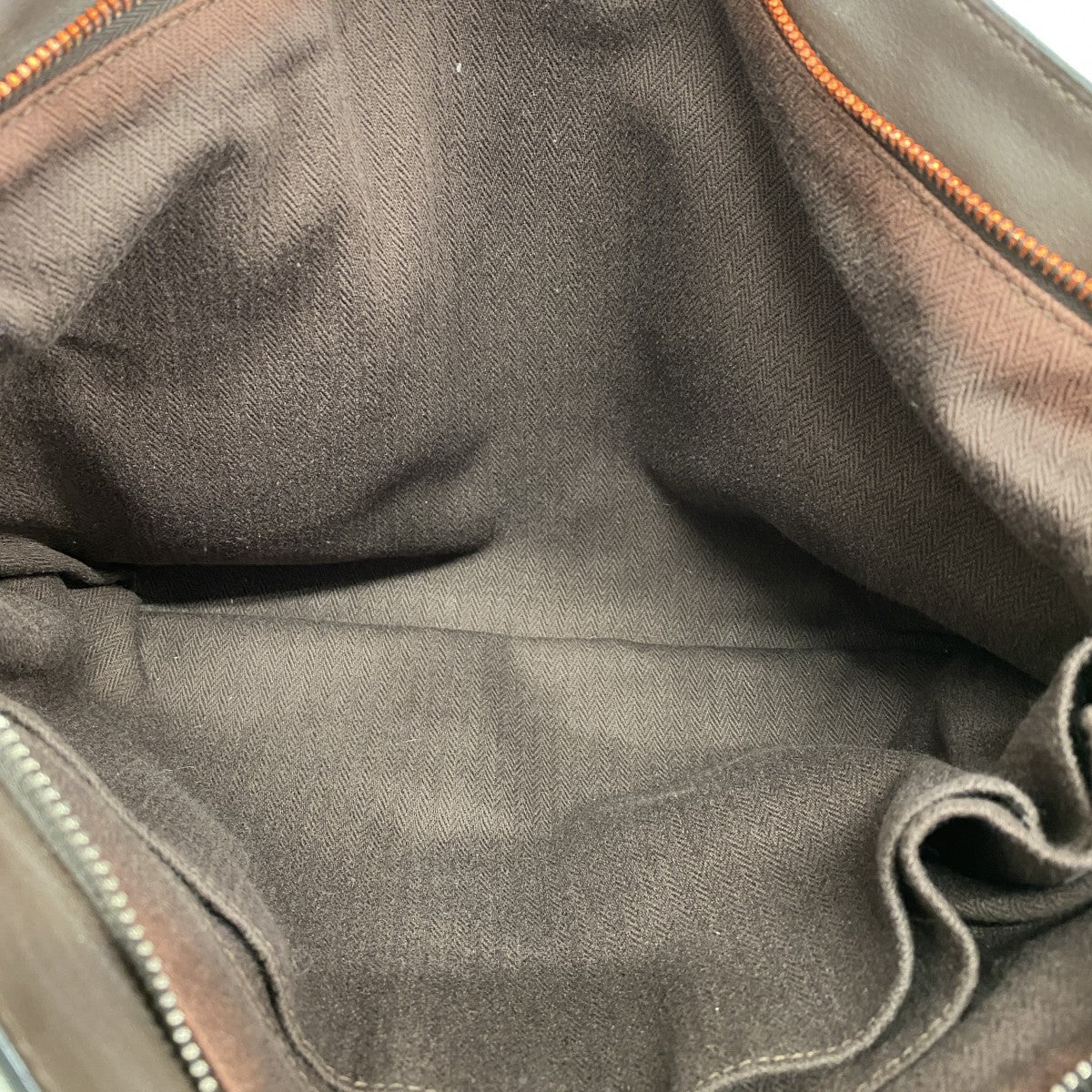 【6fa1335】エルメス ハンドバッグ キャラバンホリゾンタルMM レザー ブラウン シルバー金具 2wayバッグ【中古】レディース