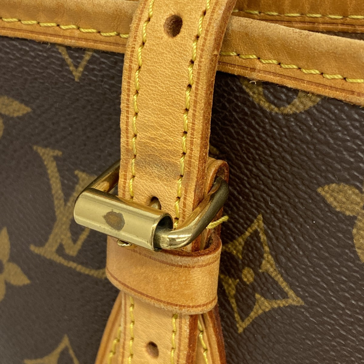 【6fa1339】ルイヴィトン トートバッグ モノグラム バケットPM M42238 ブラウン【中古】レディース
