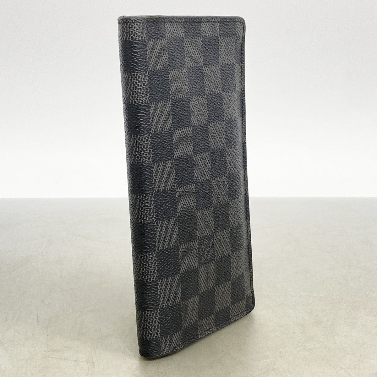 【6fa1342】ルイヴィトン 長財布 ダミエ・グラフィット ポルトフォイユブラザ N62665 ブラック【中古】メンズ