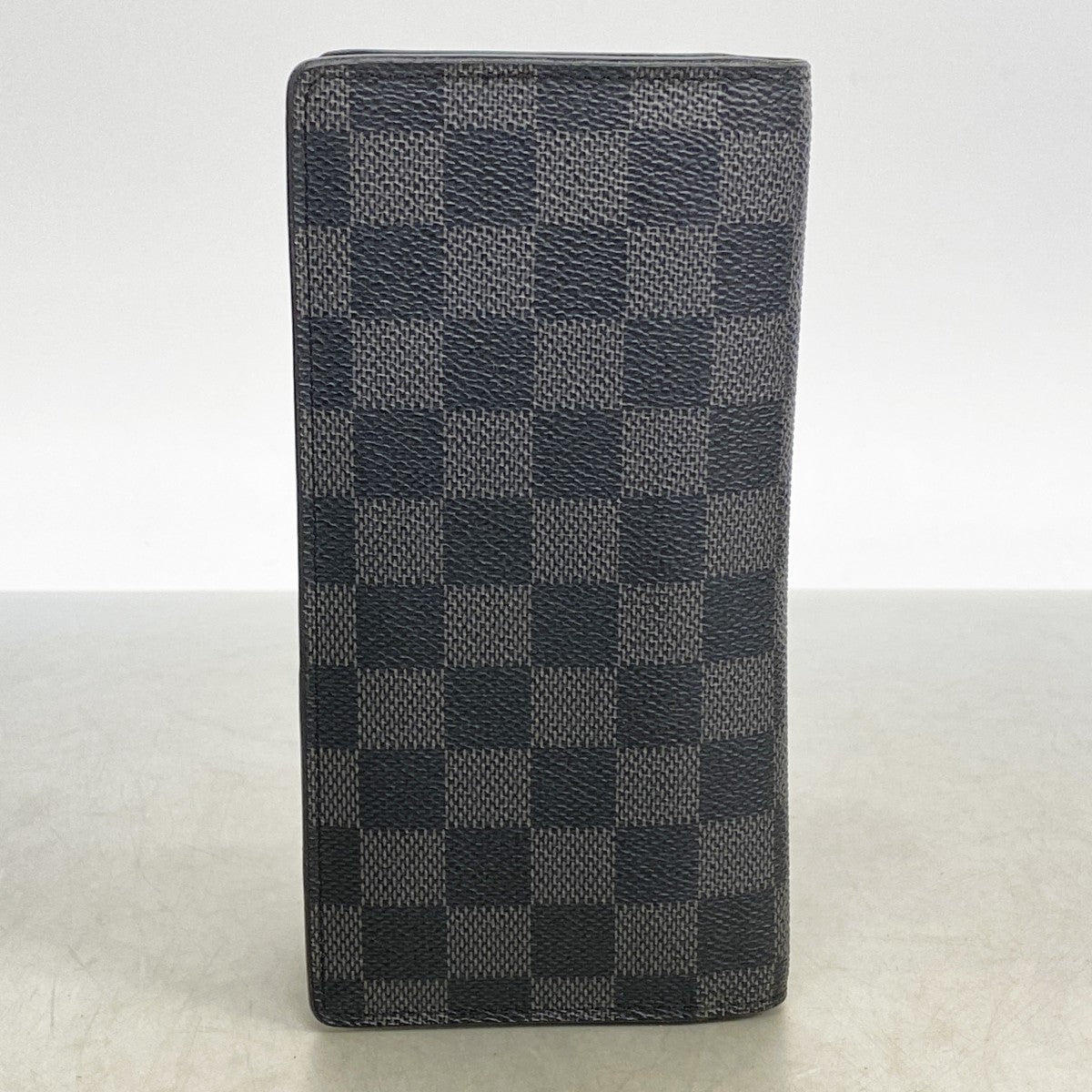 【6fa1342】ルイヴィトン 長財布 ダミエ・グラフィット ポルトフォイユブラザ N62665 ブラック【中古】メンズ