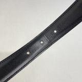 【6fa1344】エルメス ベルト コンスタンスベルト ボックスカーフ クシュベル ブラック ゴールド ゴールド金具 □B刻印【中古】レディース