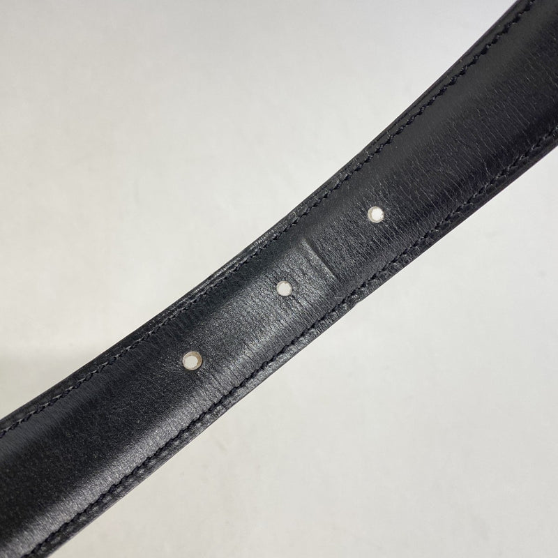 【6fa1344】エルメス ベルト コンスタンスベルト ボックスカーフ クシュベル ブラック ゴールド ゴールド金具 □B刻印【中古】レディース