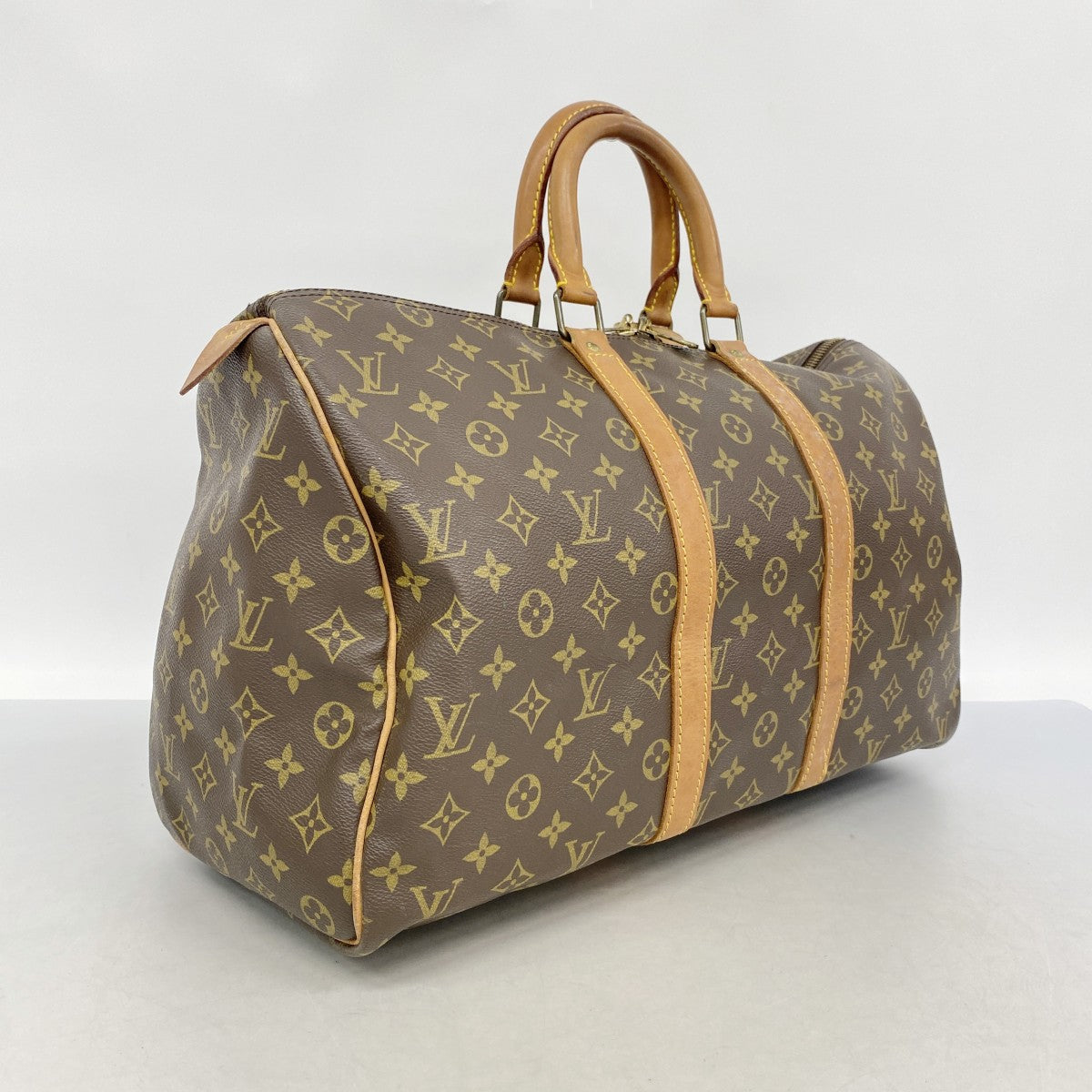 【6fa1346】ルイヴィトン ボストンバッグ モノグラム キーポル45 M41428 ブラウン【中古】メンズ レディース ユニセックス